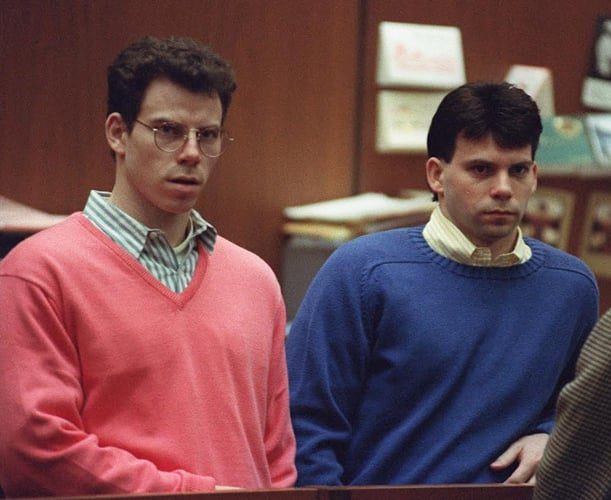 The Menendez brothers on trial. They are currently awaiting a re-trial due to new evidence. 